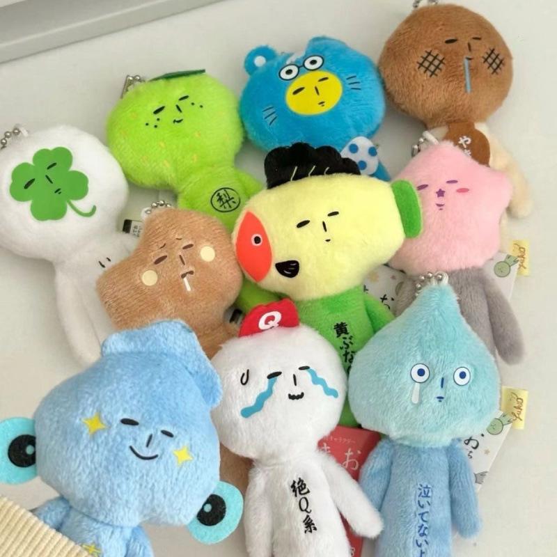 GANTUNGAN KOREAN EMOJI EMOTICON CUTE EDITION Plushies พวงกุญแจ Soft Premium