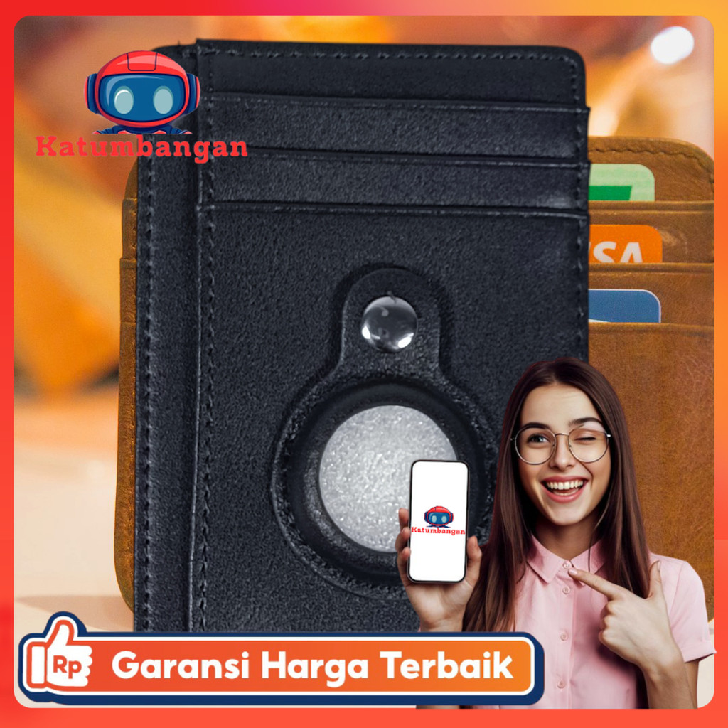 ZEST Anti RFID Wallet Card Holder with AirTag - TQ-319