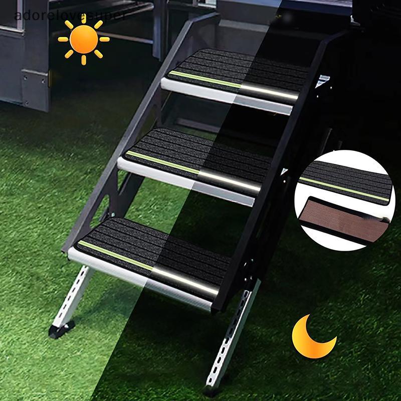 AD1VN 1 ชิ้นพรมขั้นตอนชุดพรม Motorhome Campervan Cab ประตูขั้นตอนเสื่อกันฝุ่นและลื่นขั้นตอนเสื่อแถบส