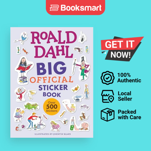 Roald Dahl Big Official Sticker Bk - ปกอ่อน - อังกฤษ - 9798217143368