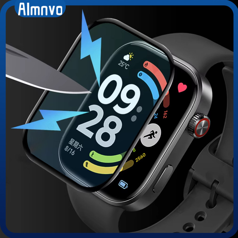 กระจกนิรภัย / ฟิล์ม TPU สำหรับ for Redmi Watch 6 / 5 Lite / 5 Active / 5 / 4 / 3 Lite 3 อุปกรณ์เสริมป้องกันหน้าจอนิรภัย