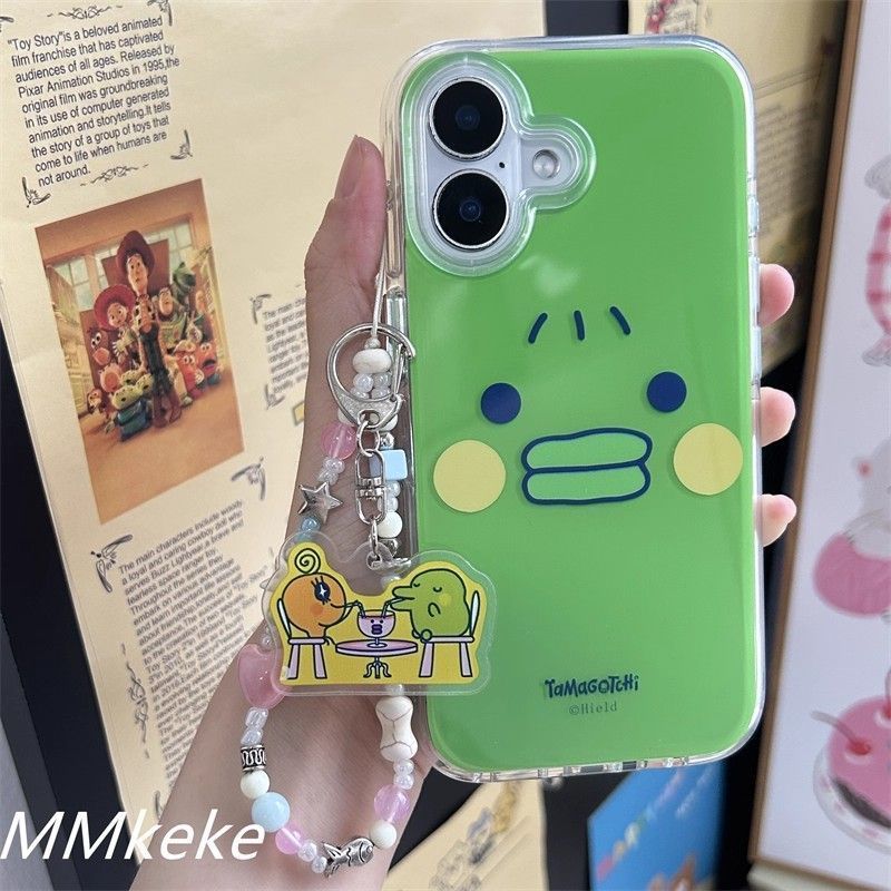 Tuo Ma Gezi ปากใหญ่ Ji เหมาะสําหรับ Apple 17promax เคสโทรศัพท์ iPhone16 น่ารัก 15 สาว 14/13/12xs เคสโทรศัพท์
