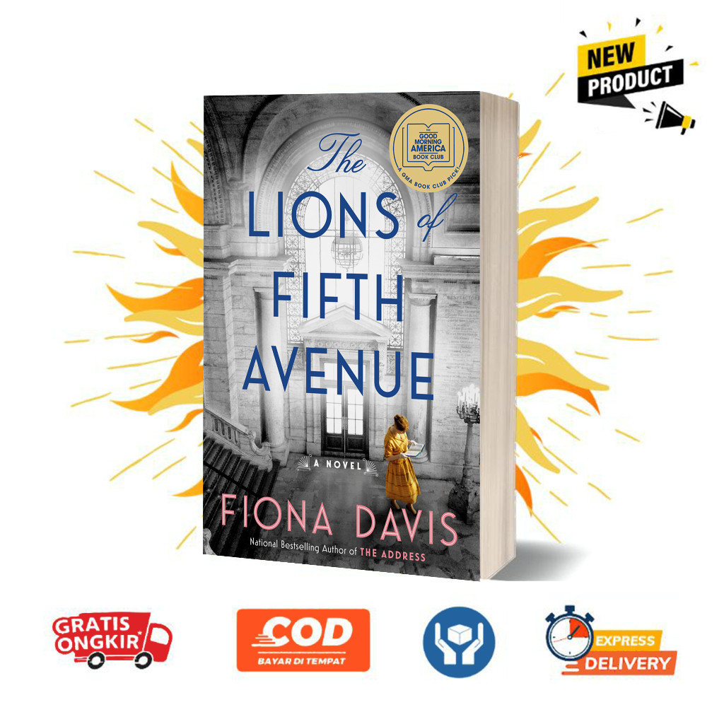 The Lions of Fifth Avenue โดย Fiona Davis (ภาษาอังกฤษ)