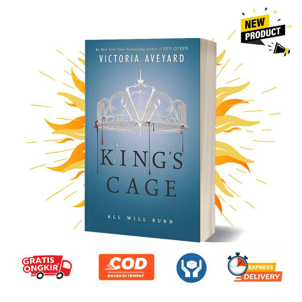 Kings Cage (ราชินีแดง, 3) โดย Victoria Aveyard (อังกฤษ)