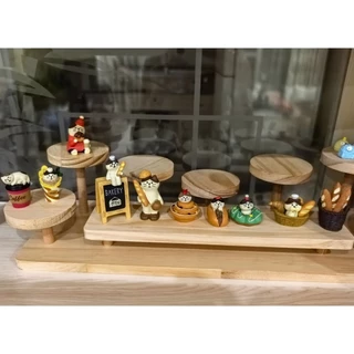 ตุ๊กตาเรซินDIY ขนมปังผสม ฟิกเกอร์ตกแต่ง ตุ๊กตาแมวถือขนมปัง แต่งห้องสไตล์คาเฟ่ ถ่ายรูปสวย เติมความอบอุ่นให้บ้าน