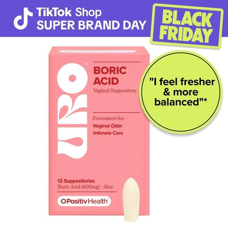 URO - Boric Acid Vaginal Support