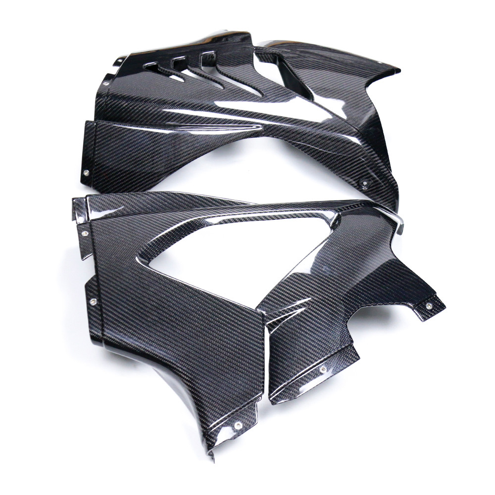 100% Pure 3K คาร์บอนไฟเบอร์รถจักรยานยนต์ Full Fairing ชุดการปรับเปลี่ยนสําหรับ BMW M1000RR 2025 + RAC Shell - รูปที่ 6