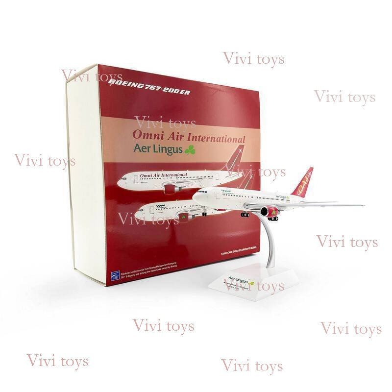 {{ของเล่นสดใส }} JC wing 1/200 เครื่องบินโลหะ รุ่น B767-200ER Irish Air N225AX 251213 U4HX