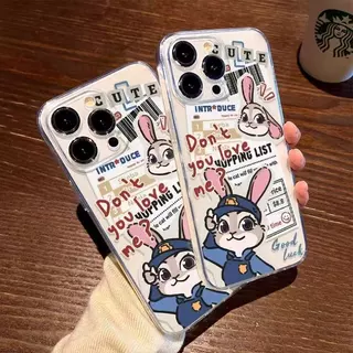 เคสโทรศัพท์ลาย Zootopia ใช้ได้กับ iPhone 17/13/11/12/14/15ProMax/16Pro/15Plus, X/MAX/XR, 7/8Plus (กันกระแทก, ZTTKK0296)