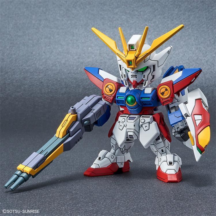 Bandai SD Gundam SDEX Q Version Flying Wing Gundam Zero Type Gundam W Assembly BB Warrior Bandai SDG