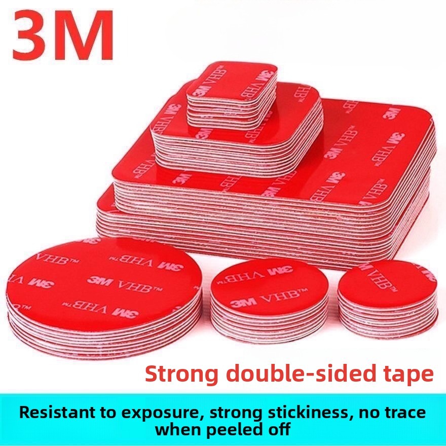 3m Strong กาวสองหน้า VHB Stick Wall เทปฟิล์ม 3 เครื่องประดับ M Sticky กันน้ํา ฯลฯรถ Strong Sticky กาวรถ