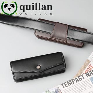 QUILLAN Waistpack กระเป๋าเก็บแว่นตาPU หนัง สำหรับคนสายตายาว …