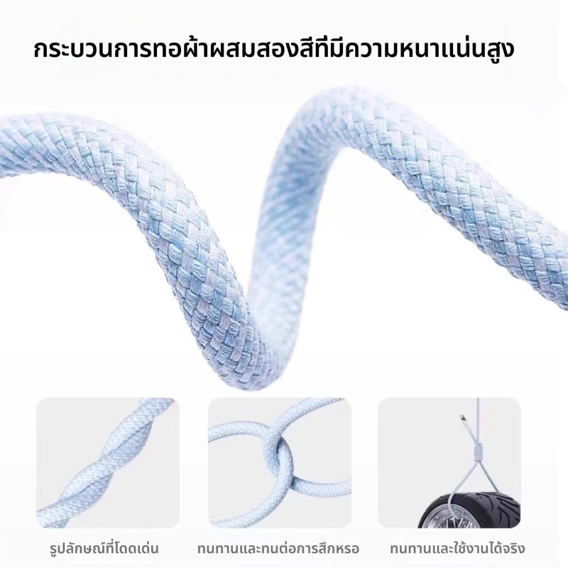 สายชาร์จเร็ว PD30W สายชาร์จ Fast charging ใช้ได้กับ iPhone12 13 pro iPhone 14 pro max - รูปที่ 4