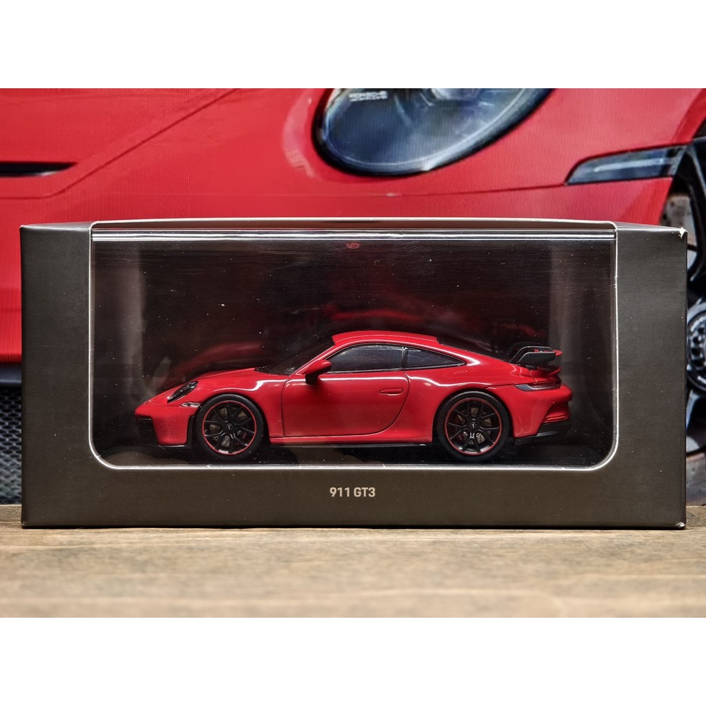 1/43 โรงงานเดิม Porsche 911 (992.1) GT3 2021 ชิ้น Mini Cut OEM, OEM Only Photo On Shelf, SF On Deliv