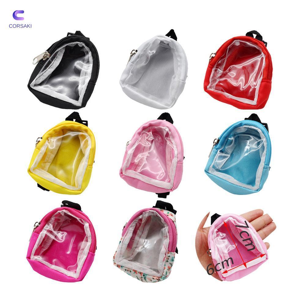 CORSAKI Mini Bag Transparent Dolls Accessories suit 15-20cm Doll DIY
