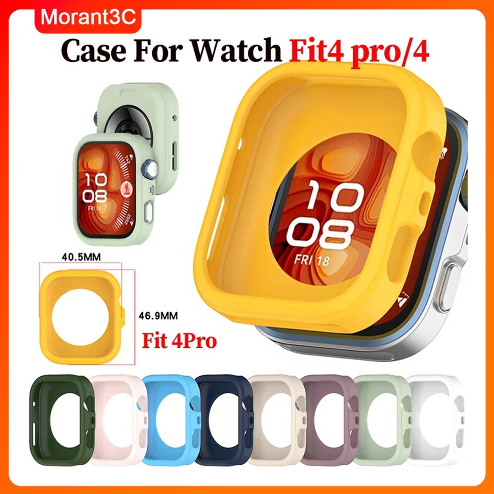 TPU Hollow สําหรับ Huawei Watch Fit 4 pro เคสซิลิโคนสําหรับ Huawei Watch FIt 3 นุ่มทนทานป้องกัน