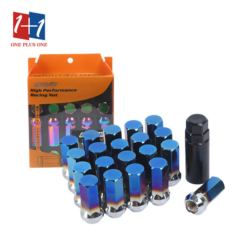 อะไหล่รถยนต์ Nut 17 Opposite Side Car Wheel Screw Modified WHEELNUT Light Modified Z39Q