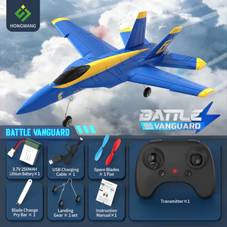 F18 Hornet RC เครื่องร่อน 2.4G 2CH 6 แกนเสถียรภาพ EPP โฟมปีกคงที่ RC เครื่องบินไฟกลางแจ้ง RC เครื่องบินของเล่นเด็กของขวัญ