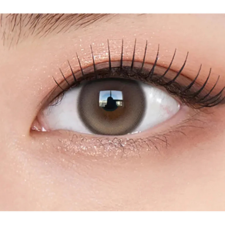OLENS MUSE COLORS SHINE Brown คอนแทคเลนส์ 2P 1 เดือน
