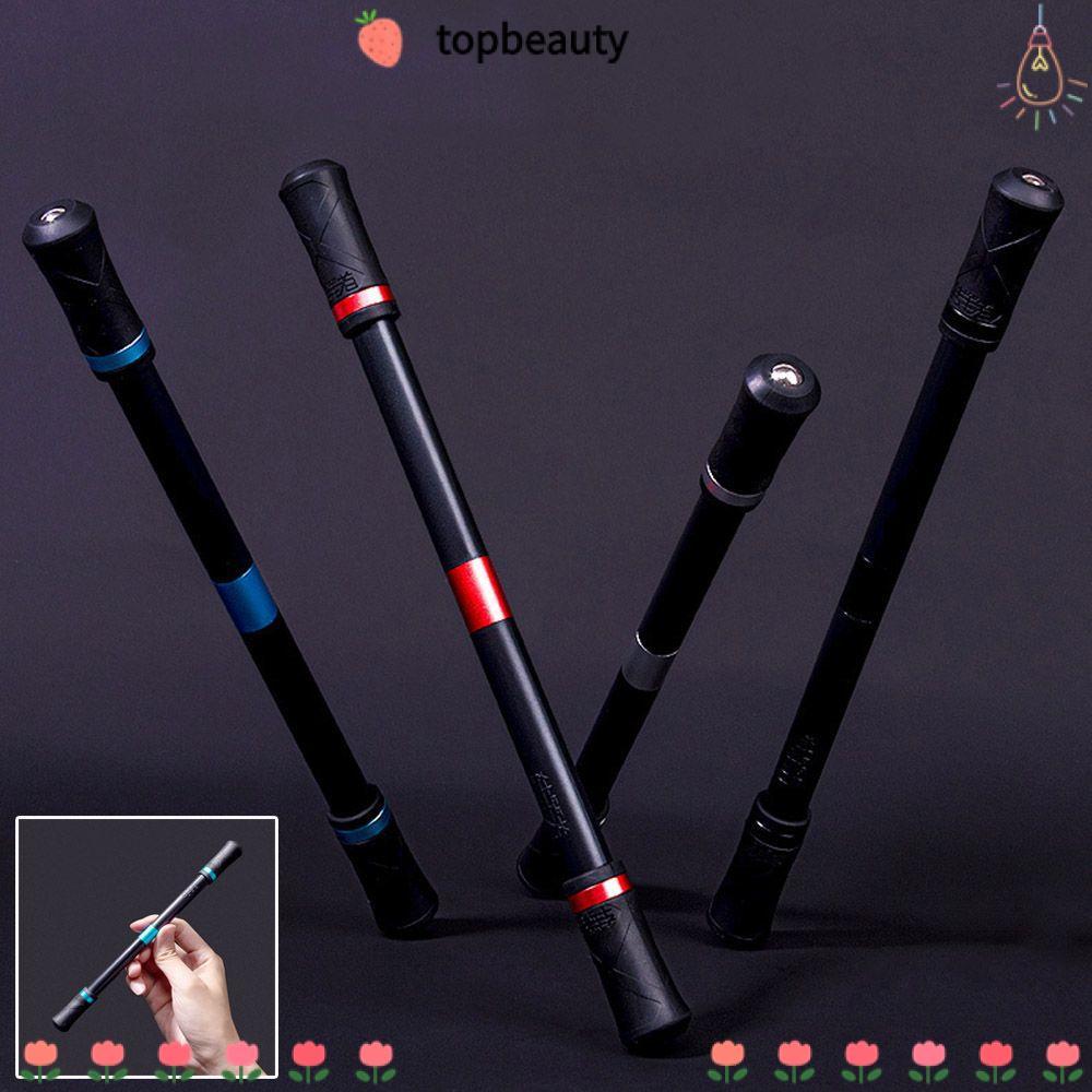 Topbeauty ปากกาเล่นเกมหมุนอุปกรณ์สํานักงานโรงเรียนNovelty Anti-Skid Aggravated Pressure Relief Finger Non Slip