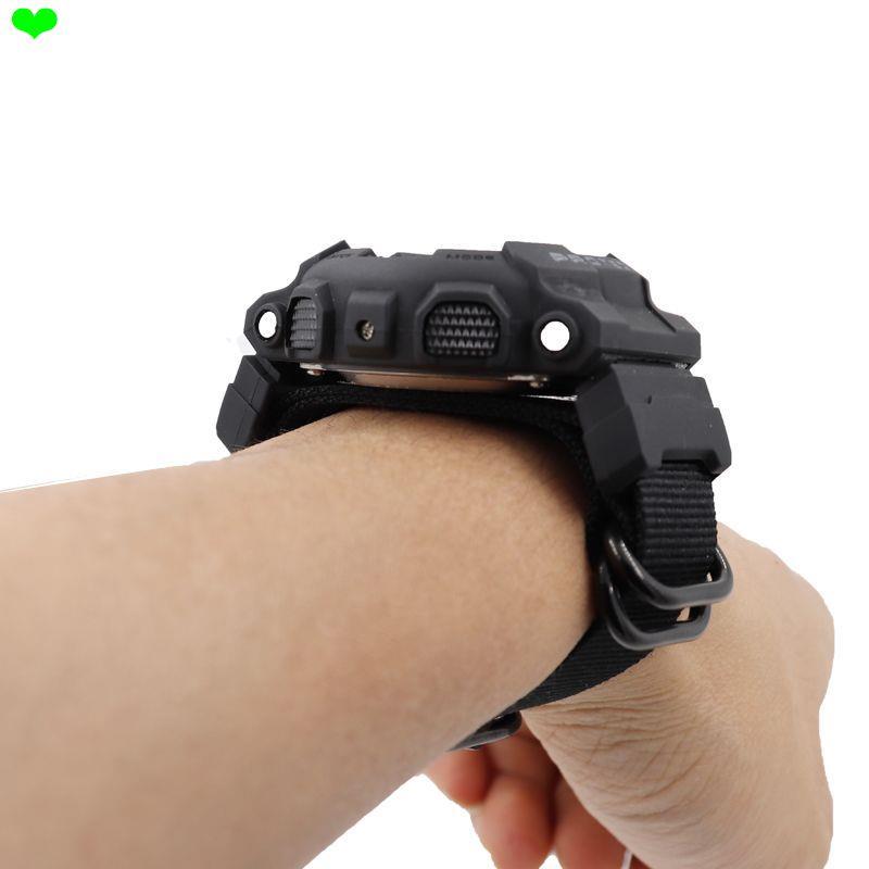 สายรัดเปลี่ยน Casio GA110 GSHOCK สายรัดผ้าใบไนลอน GA100GA400DW5600M5610
