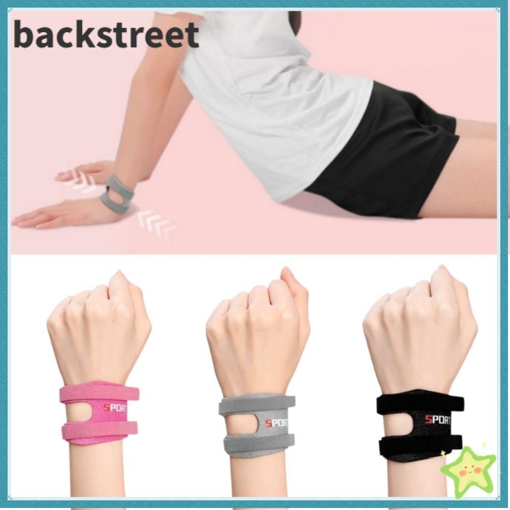 BACKSTAGEREETDV สายรัดข้อมือโยคะ, กีฬาบางสายรัดข้อมือแบบปรับได้, ป้องกัน TFCC Tear Anti Sprain TFCC 