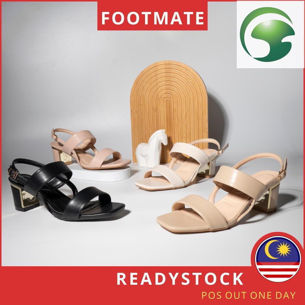 AE4New LaunchFootmate Women Heels Women High Heels Kasut Tinggi Perempuan Kasut Perempuan (5.5ซม.)
