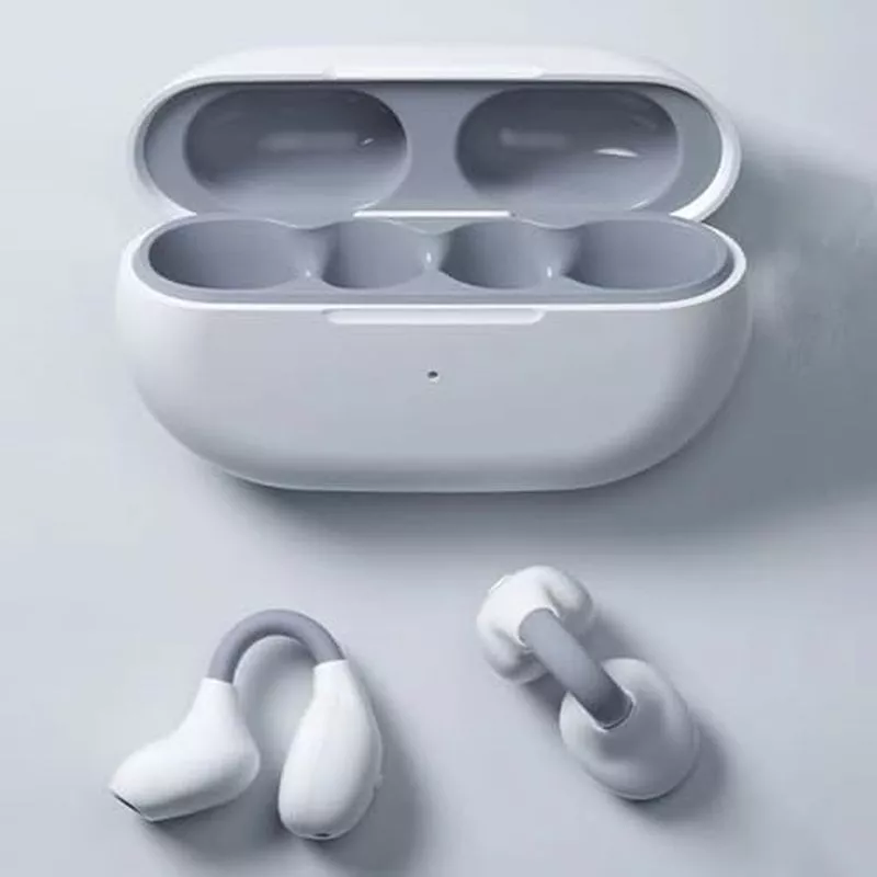 หูฟังบลูทูธ 5.3 แบบคลิปหนีบหู กันน้ำ IPX5 ไร้สายสำหรับออกกำลังกาย thumbnail 3
