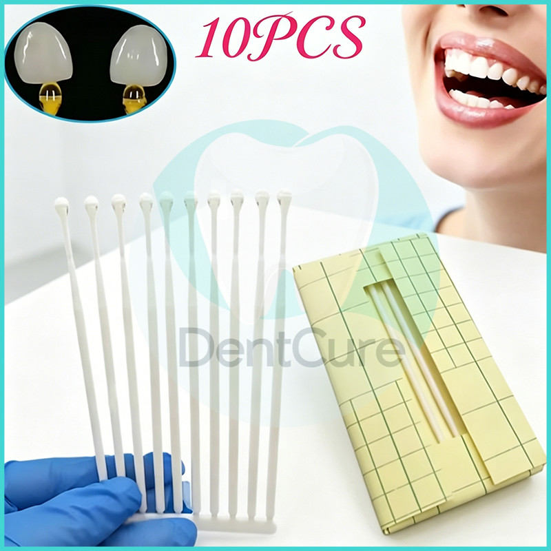 10 ชิ้น Bonding Stick สำหรับ Veneer - แท่งกาวทันตกรรม - วัสดุทางทันตกรรม