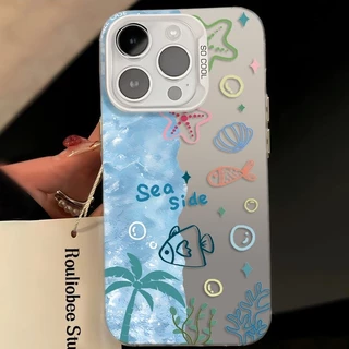 สําหรับ IQOO NEO 10 IQOO 15 Z9X Z9 13 12 11 10 Z11 Z8 Z8X Z10X Z10 X 5 7 SE 8 9 SE Pro 4G 5G เคสโทรศัพท์ปลอก Ocean Shark Fish Protector NEO10 IQOO1513 สําหรับ Vivo V70 FE V60