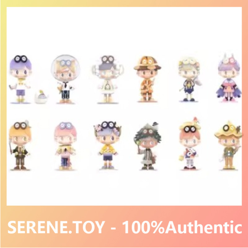 POPMART LiLiOS City Wild Boy Series Mystery Box ของเล่นตกแต่งของขวัญ