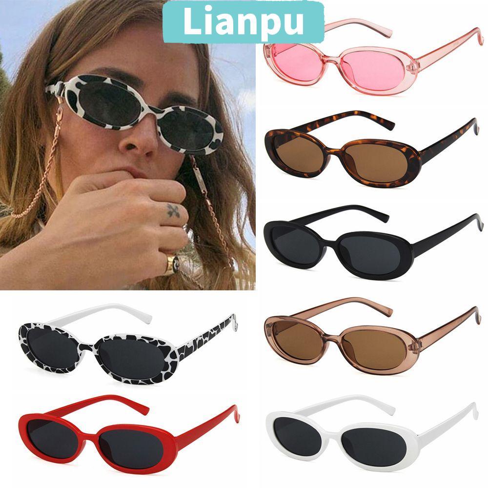 แว่นตากันแดด LIANPU สําหรับผู้หญิง Retro แว่นตากันแดด UV400 แว่นตา