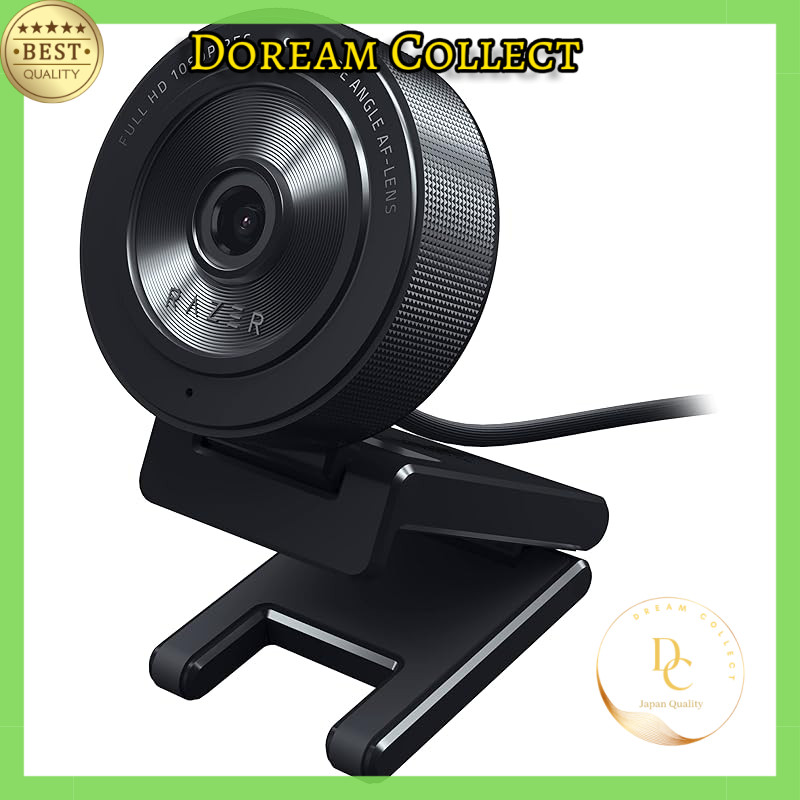 Versatile Streaming Webcam with Full HD 1080p/60FPS and Auto-Focus for Windows and OBS/Xsplit