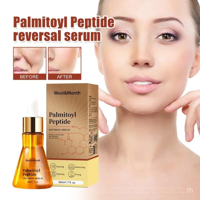 Palmitoyl Peptide Reversal Serum, West & Bulan, 50ml / 1.7floz, Facial Essence for Hydrating, Moistu