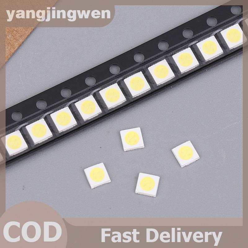 YANGWEN 100 ชิ้นสําหรับ Backlight High Power LED 2W 3.0-3.4V/6.0-6.4V 3030 94LM Cool White LCD Backl