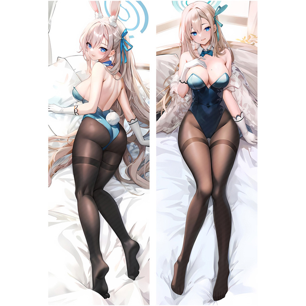 Blue Archive Anime Asuma Toki Dakimakura Cover Long Hugging Body Pillow Case