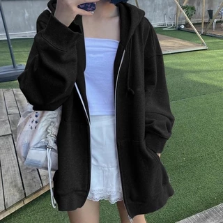 🔥 เสื้อกันหนาวมีฮู้ด คาร์ดิแกนซิปแขนยาว สไตล์สปอร์ต ใส่สบาย แฟชั่นลำลอง วม เสื้อคลุมกันลม พร้อมส่งจากกรุงเทพฯ 🚚✨