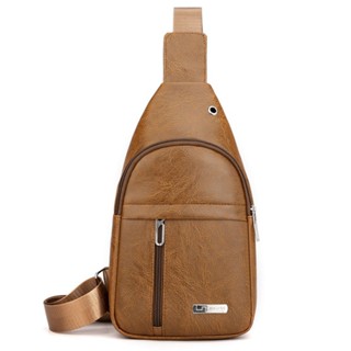 P169-P170 กระเป๋าหนังสะพายไหล่แฟชั่นสำหรับผู้ชาย