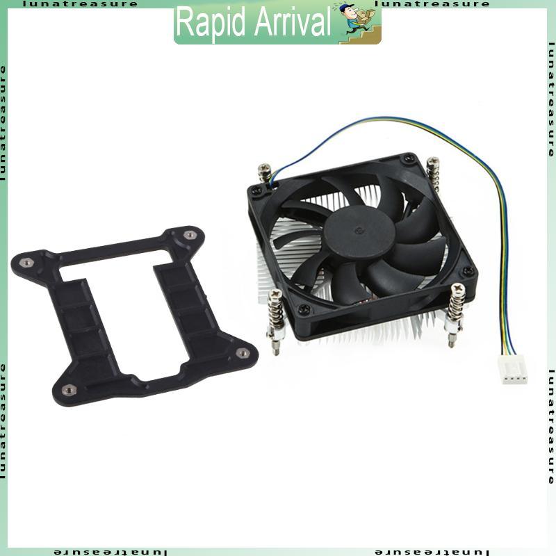 พัดลม ITX หม้อน้ําบางสําหรับ LGA 1155 1156 1150 1151 พัดลมระบายความร้อน CPU หม้อน้ํา