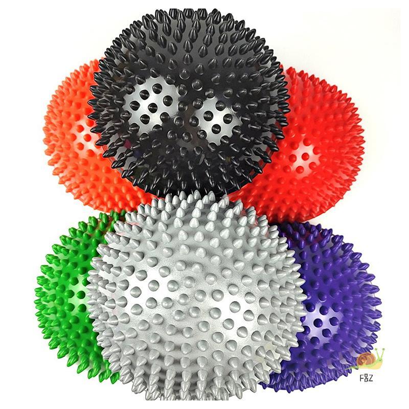 F&Z Inflatable Half-Ball Massage Balance Training Ball Tactile Ball Fitness Ball Non-Slip Core Train