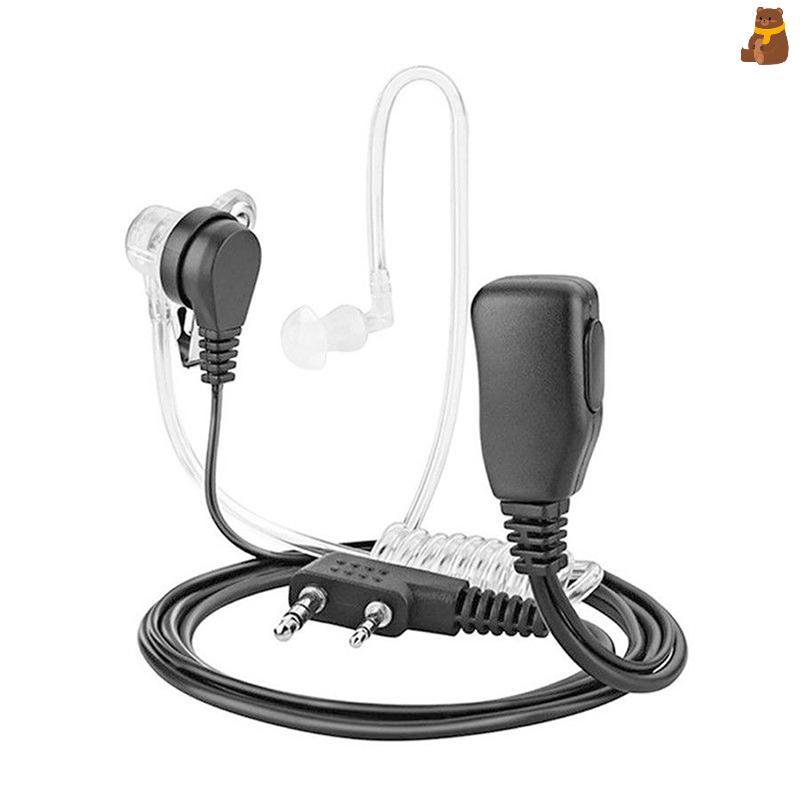 [TA] วิทยุหูฟังหูฟังชุดหูฟังไมโครโฟนสําหรับ Kenwood BF-888s วิทยุสองทาง TH