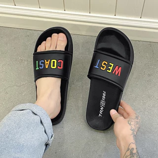 รองเท้าผู้ชายแฟชั่น รองเท้าแตะ รองเท้าชายหาด สวมใส่สบายทั้งในบ้านและนอกบ้าน