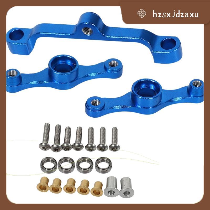 hzsxjdzaxu อลูมิเนียมพวงมาลัย Link ชุดสําหรับ TT01 TT01E TT01D TT01ED TT-01 Tyep-E 54058 53864 อะไหล