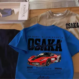 COD 2026 Tokyo Racing Car Printed Kid's T-shirt Fashion Trendy Casual Pure Cotton Top for 3-13 Yrs T11
