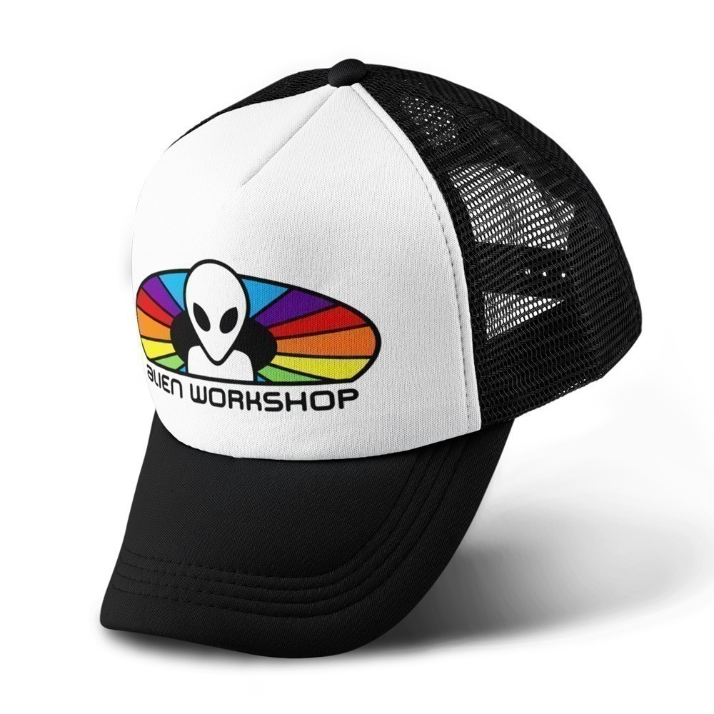 แฟชั่น 2025 Alien Workshop Trucker Cap Topi