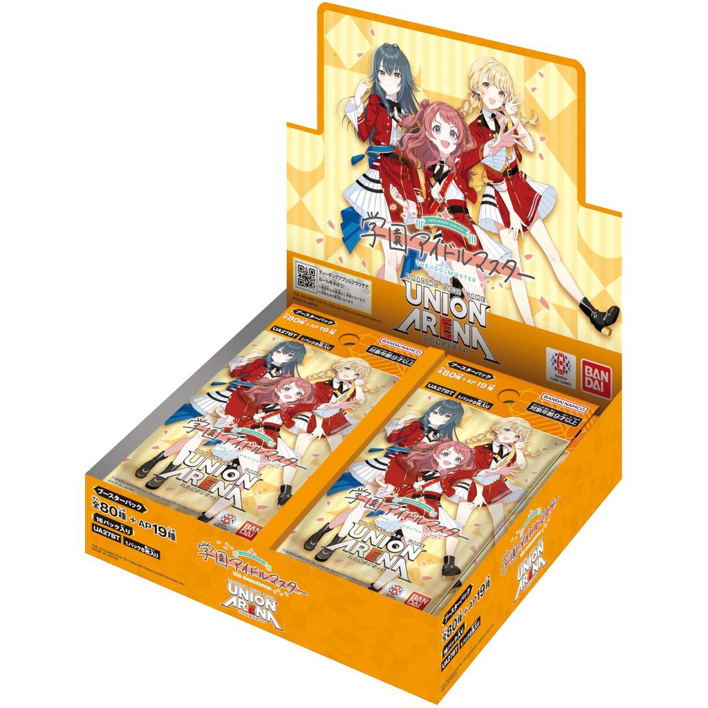BANDAI UNION ARENA Booster Pack Gakuen Idolmaster [UA27BT] (BOX) 16 Packs (Second Edition) Recommend