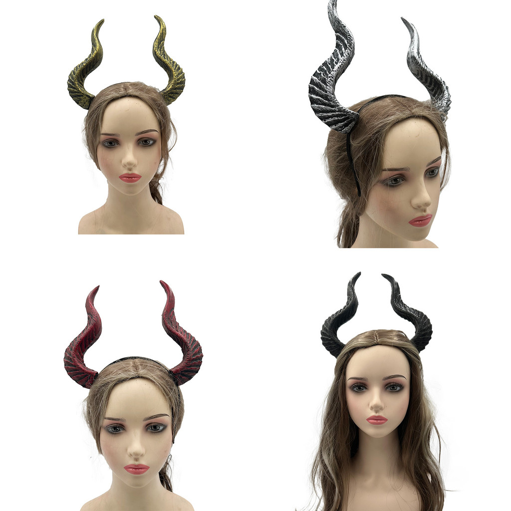 ฮาโลวีน cos Props Sleeping Forest แถบคาดศีรษะฮาโลวีน Headwear คอสเพลย์ Stage Props sdf Xiaomiao ร้าน