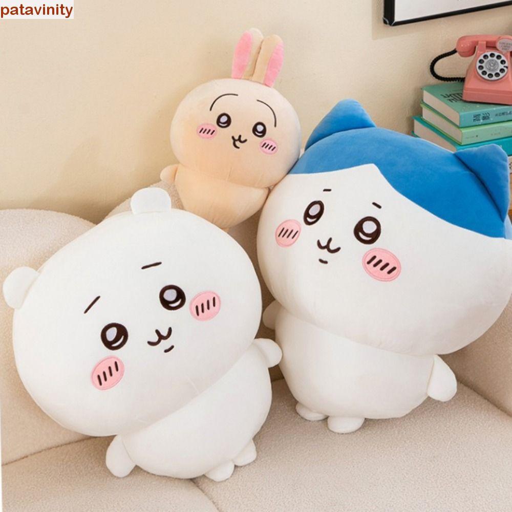 PATAVINITY Chiikawa ของเล่นตุ๊กตา,ผ้าฝ้ายนุ่ม Chiikawa ตุ๊กตาตุ๊กตา,เครื่องประดับโต๊ะ Usachi Jikawa 