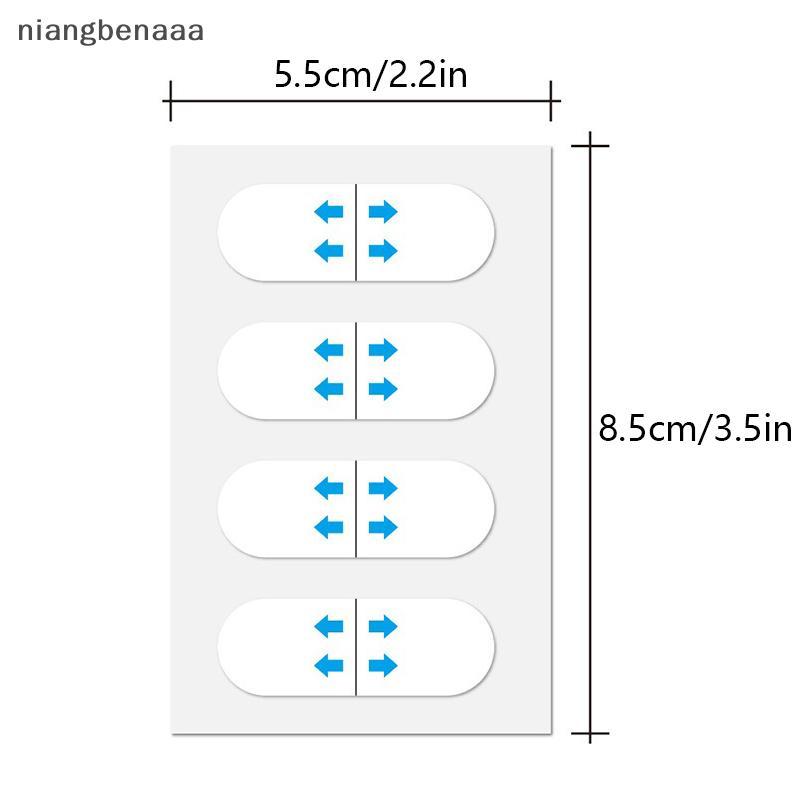 (niangbenaaa) 12 ชิ้น/3 แผ่นกันน้ํา V Face แต่งหน้าเทปกาวที่มองไม่เห็น Breathable Lift Face สติกเกอร์ยกกระชับคางใหม่ - รูปที่ 3