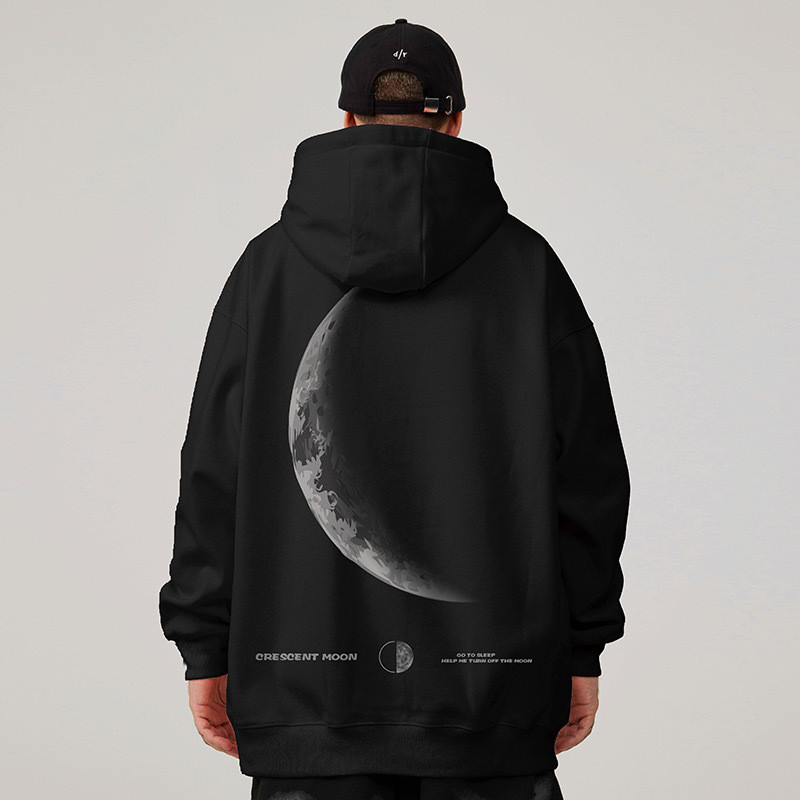 เสื้อ hood เสื้อฮู้ด h and m สเวตเตอร์ผู้ชายซับในขนแกะหนามาก ไซส์เบิ๊ก 8XL สำหรับฤดูหนาว